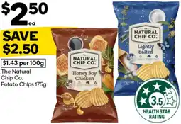 Woolworths The Natural Chip Co. Potato Chips offer