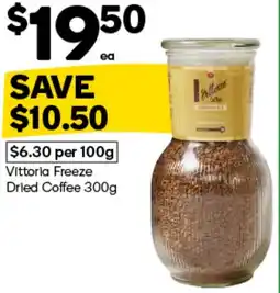 Woolworths Vittoria Freeze Dried Coffee offer