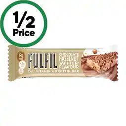 Woolworths Fulfil Vitamin & Protein Bar 55g offer