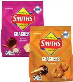 Coles Smith's Crackers 160g offer