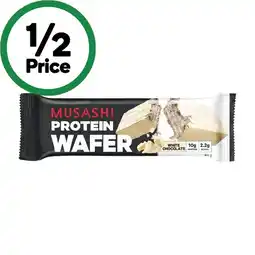 Woolworths Musashi Protein Wafer Bar 40g offer