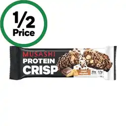Woolworths Musashi Protein Crisp Bar 60g offer
