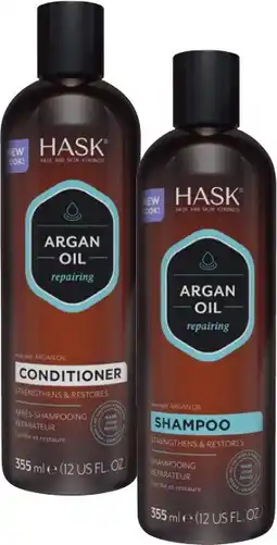 Coles Hask Shampoo or Conditioner 355mL offer