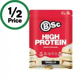 Woolworths BSc High Protein Powder 800g offer