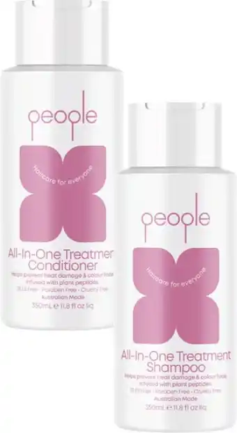 Coles People Shampoo or Conditioner 350mL offer