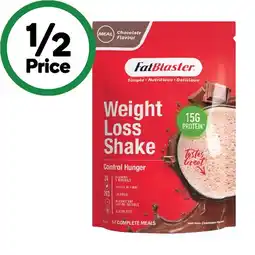 Woolworths Fat Blaster Weight Loss Shake 465g offer