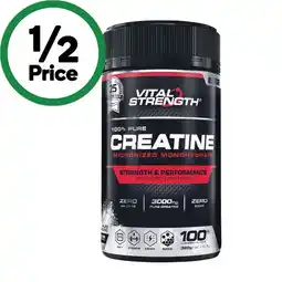 Woolworths Vital Strength Creatine 300g offer