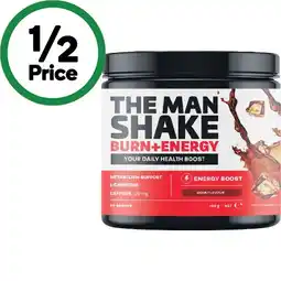 Woolworths The Man Shake or Lady Shake Supplements 125-160g offer