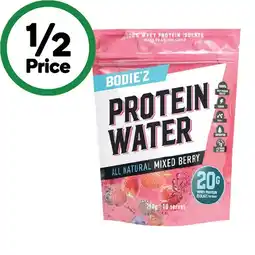 Woolworths Bodie’z Protein Water Powder 290g offer