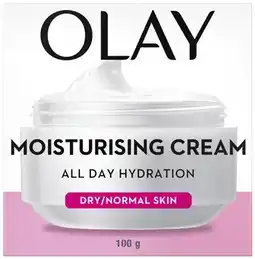 Coles Olay Moisturising Cream 100g offer