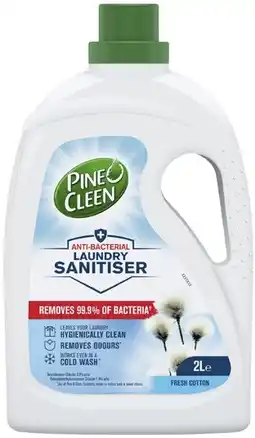 Coles Pine O Cleen Anti-Bacterial Laundry Sanitiser 2 Litre offer