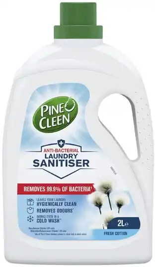 Coles Pine O Cleen Anti-Bacterial Laundry Sanitiser 2 Litre offer