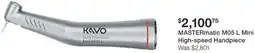 Henry Schein MASTERmatic M05 L Mini High-speed Handpiece offer