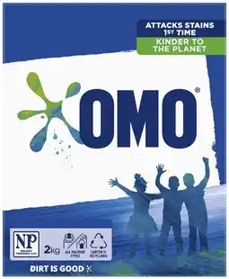 Coles Omo Laundry Powder 2kg offer