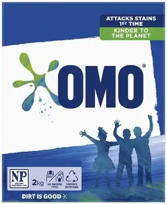 Coles Omo Laundry Powder 2kg offer