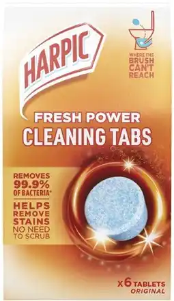 Coles Harpic Fresh Power Cleaning Tabs 6 Pack offer