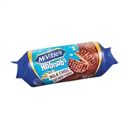 Woolworths McVitie’s Hobnobs Milk Choc Oat Snap Cookie 262g offer