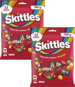 Coles Skittles Fun Size 180g offer
