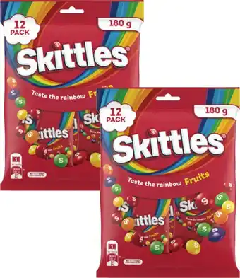 Coles Skittles Fun Size 180g offer