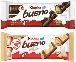 Coles Kinder Bueno Bar 39g-43g offer