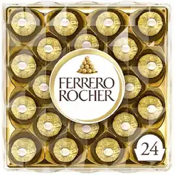 Coles Ferrero Rocher Diamond Gift Box 24 Pack 300g offer
