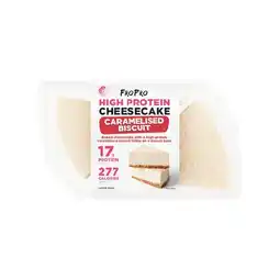 Woolworths FroPro High Protein Caramelised Biscuit or Lemon Cheesecakes Pk 2 offer