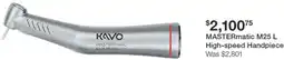 Henry Schein MASTERmatic M25 L High-speed Handpiece offer