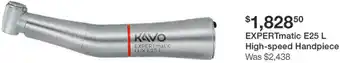 Henry Schein EXPERTmatic E25 L High-speed Handpiece offer