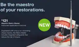 Henry Schein Maestro Matrix Master offer
