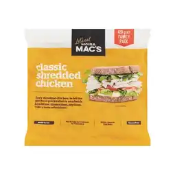 Woolworths Moira Mac’s Shredded Chicken 420g – From the Fridge offer