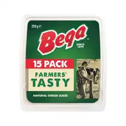 Woolworths Bega Block, Grated or Sliced Cheese 250g offer