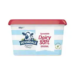 Woolworths Devondale Buttersoft 500g offer