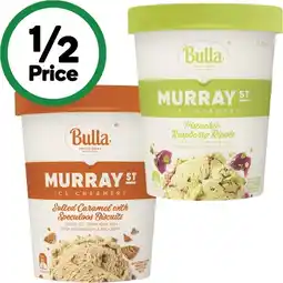 Woolworths Bulla Murray Street 1 Litre β From the Freezer offer