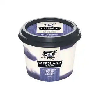 Woolworths Gippsland Dairy Twist Yogurt 700g – From the Fridge offer