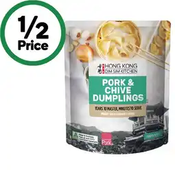 Woolworths Hong Kong Kitchen Dumplings or Buns 240-480g offer