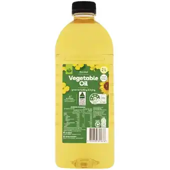 Woolworths Woolworths Vegetable Oil 2 Litre offer