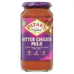 Woolworths Patak’s Simmer Sauce 450g offer