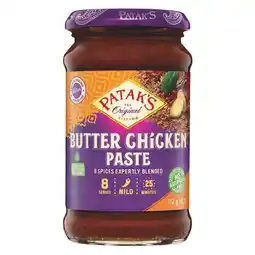 Woolworths Patak’s Curry Paste 283-312g offer