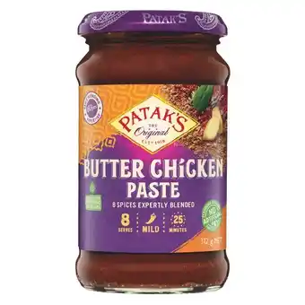 Woolworths Patak’s Curry Paste 283-312g offer