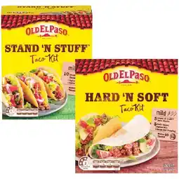 Woolworths Old El Paso Premium Kits 295-505g offer