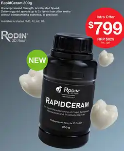 Henry Schein RapidCeram offer