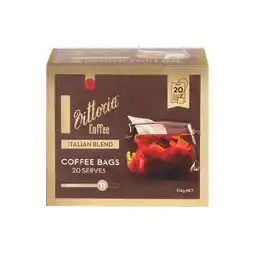 Woolworths Vittoria Coffee Bags Pk 20 offer