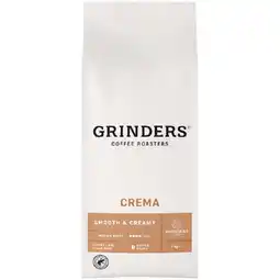 Woolworths Grinders Coffee Beans 1 kg offer