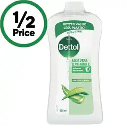 Woolworths Dettol Antibacterial Liquid Hand Wash Hand Soap Refill 950ml offer