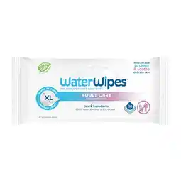 Woolworths WaterWipes Adult Care Sensitive Intimate Wipes Pk 30 offer
