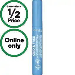 Woolworths Rimmel London Kind & Free Mascara 8.4g offer