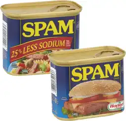 Coles Spam Canned Ham 340g offer