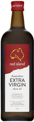 Coles Red Island Extra Virgin Olive Oil 1 Litre offer