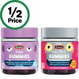 Woolworths Little Swisse Gummies Pk 40-50 offer