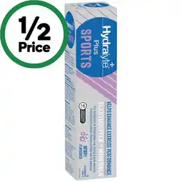 Woolworths Hydralyte Sports Effervescent Tablets Pk 20 offer